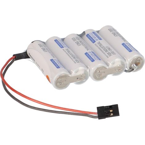 eneloop 5er Reihe F1x5 Ni-MH 6,0V / 2000mAh passend für Graupner Empfänger (1/5)