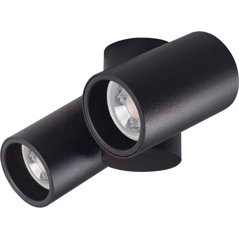 Plafoniera Kanlux BLURRO 2 spot GU10 orientabili nera 32952 (1/5)