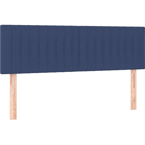Maison Exclusive - Cabeceros tela azul 144x5x78/88 cm (1/5)