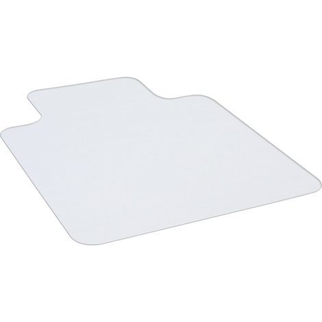 Tapis chaise bureau anti-dérapant résistant aux rayures 90 x 120 cm transparent