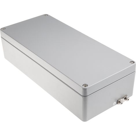 Boîtier RS PRO en Aluminium, 90 x 360 x 160mm IP65, IP66, IP67, IP68 ( Prix pour 1 ) (1/3)