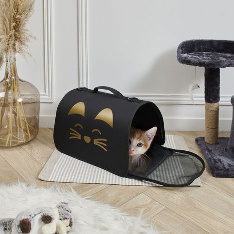 Sac de Transport Pour Animaux - THE CONCEPT FACTORY - Noir