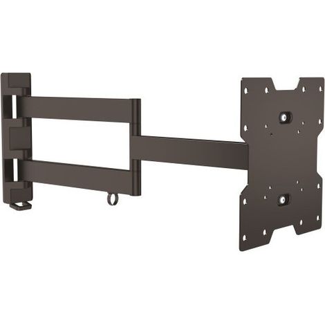 Supporto TV da Parete Orientabile Nero per Schermi LCD 16-42" con Doppio Braccio Estensibile fino a 61 cm, Capacit� Max 30 kg (1/2)