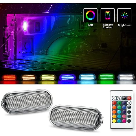 Kit d'éclairage de coffre à Led RGB - Ford F-150 F-250 2015 à 2023 (1/5)