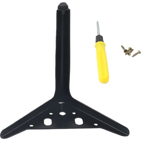4 gambe triangolari per mobili in acciaio al carbonio ad alta resistenza con cuscinetti in gomma, per tavolino da caffè, divano, credenza e libreria, 18 cm/7,09 pollici. (1/4)