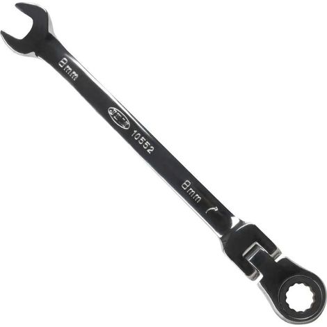 Chiave a cricchetto articolata jbm articulated combination ratchet wrench 5 gradi 72 denti (1/3)
