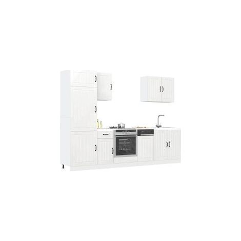 Ensemble d'armoires de cuisine 7 pcs Kalmar bois d'ingénierie (1/5)