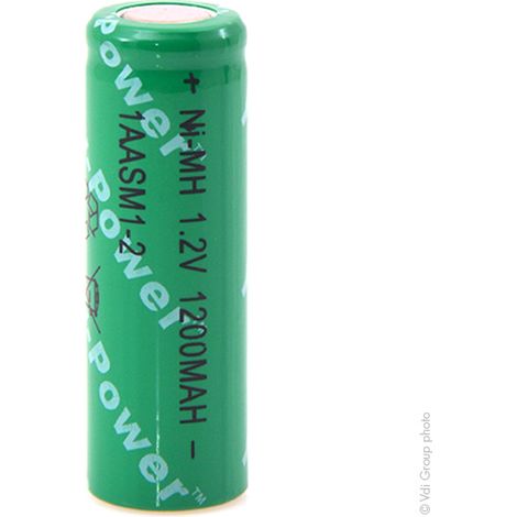 Yuasa - Accus NiMH ls 4/5AA 1AASM1-2 1.2V 1200mAh FT