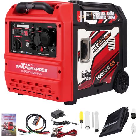 Generatore Di Corrente Inverter 5500W Benzina Avvio Elettrico/ Avvio Bluetooth APP (1/5)