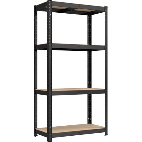 Étagère de Rangement à 4 Niveaux, 40 x 80 x 160 cm (1/5)