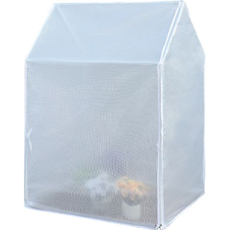 Serre de Jardin Extérieure 82x62x112CM, Abri Thermique Hivernal pour Cour et Balcon, Mini Serre de Culture pour Légumes et Fleurs (1/2)