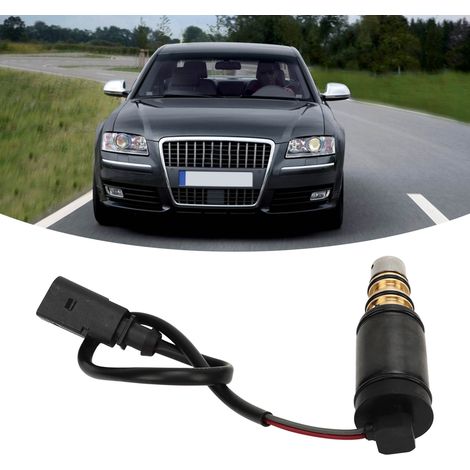 Électrovanne de régulation de compresseur de climatisation ECV15, modèles compatibles avec VW Touareg, Audi Q7, R8, S4 et S6 (référence : YX102003) (1/5)