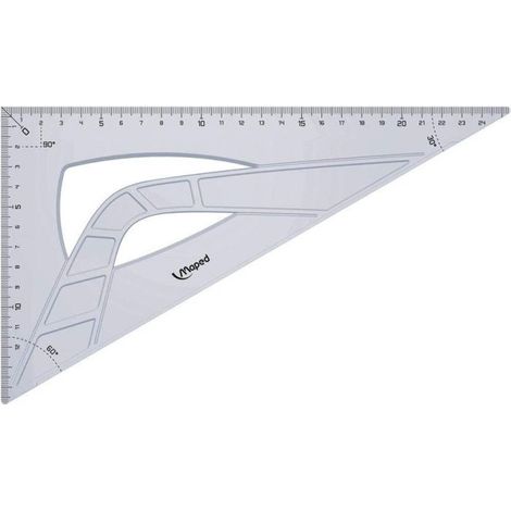 Maped equerre geometric 60 degrés, longueur de …