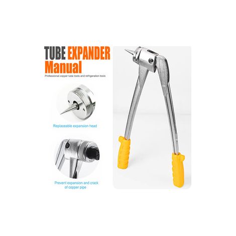 Dilatateur à levier CT‑100 – Pour tube cuivre 10‑42 mm – Outil manuel pour agrandir les extrémités de tuyaux (1/5)