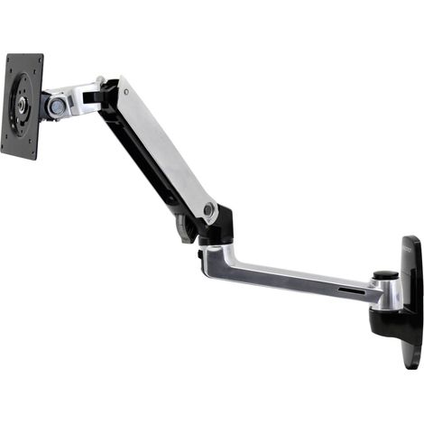 Support mural pour écran Ergotron 45-243-026 38,1 cm (15") - 86,4 cm (34") réglable en hauteur, incl (1/10)