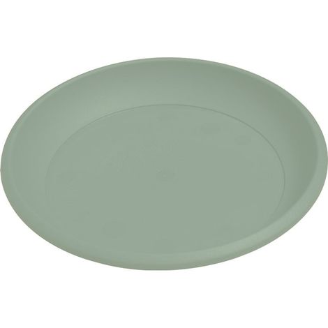 Soucoupe Ø34 cm pour pot de fleur Marina Ø40 cm - Vert laurier - EDA (1/3)