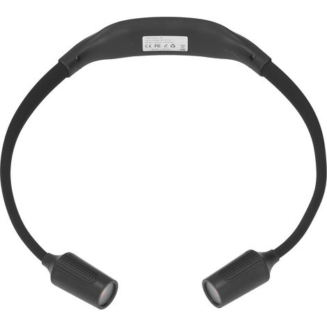 LED-Nackenleuchte mit Blaulichtfilter, Outdoor-Lese- und Sportlampe, USB-C-aufladbar, tragbar für nächtliches Joggen, Modell CN1002A/schwarz (1/5)