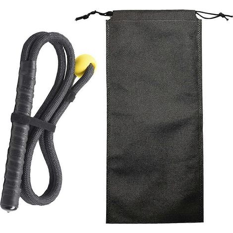 Corde d'entraînement pour swing de golf avec balle EVA pour corriger la posture - Outil de fitness - Noir (1/4)