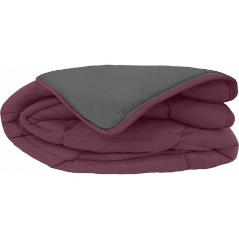 Couette chaude Bicolore Gamme Microfibre "Cocoon Non feu - Norme NF EN ISO 12952" toutes dimensions Toison d'or
