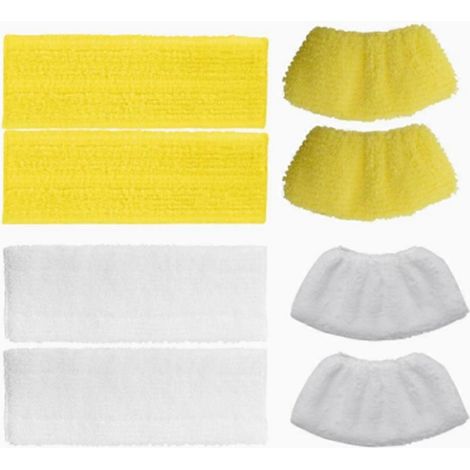 Chiffons de nettoyage pour aspirateurs Karcher SC1, SC2, SC3 et SC5 - Pièces de rechange et accessoires pour nettoyeurs vapeur (1/5)