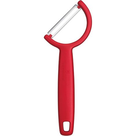 éplucheur Victorinox Rho Rouge Lame Dentelée Ultra-tranchante - Beligne Et Fils Sas