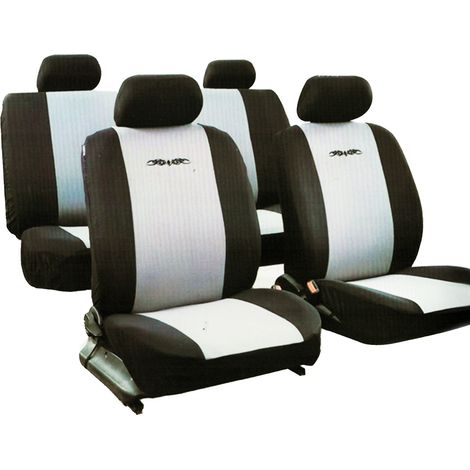 Coprisedili Auto Universali Nero anteriore Posteriore Protezione Sedile CA-03713 (1/5)