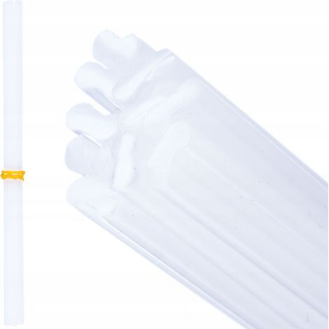 Bastone di Saldatura PE Bianco – Polietilene 40 cm  Riparazione Plastica  Per Serbatoi, Paraurti, Contenitori, Tubi