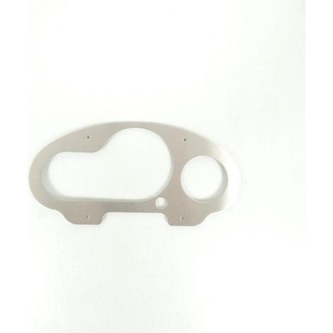 Platine alu d'entourage de compteur pour scooter Peugeot 125 (1/3)