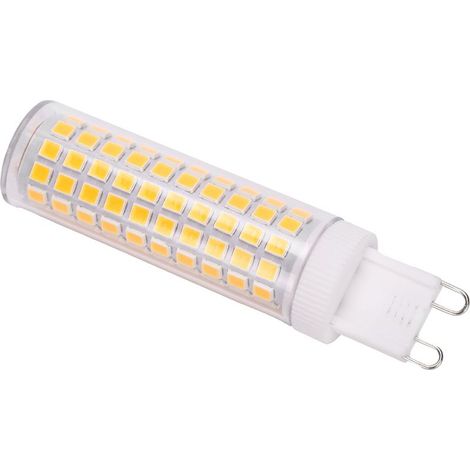 12W ampoule G9 1200LM 124LED lampe maïs double broche pour lustre AC100-265V blanc naturel 4000-4500K (1/5)