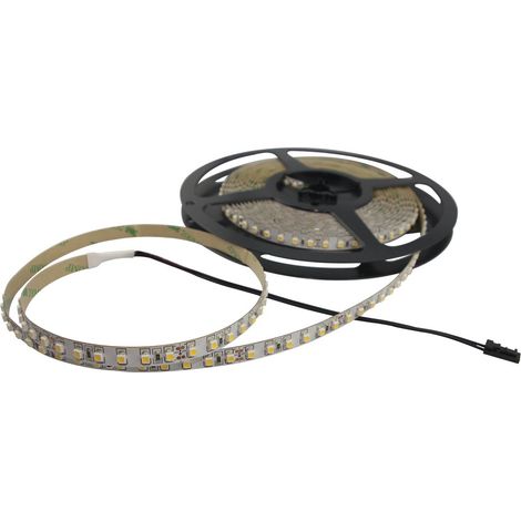 BILTON LED Band 9,6 W/m 5m 12 V/DC, IP52, 3000K warmweiß, 5000x8,2x2,7 mm, weiß (1/5)