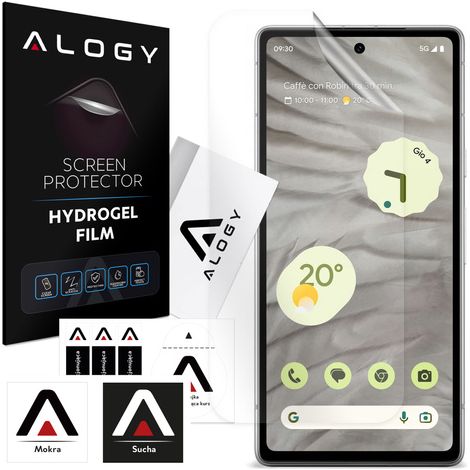 Película de hidrogel para protector de pantalla de teléfono Google Pixel 7A 5G Película de hidrogel Alogy (1/4)