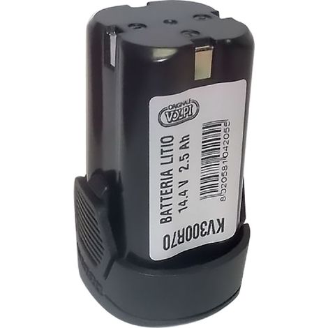 BATTERIA RICAMBIO 14,4V 2,5 Ah - litio