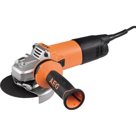 AEG Winkelschleifer WS 10-125 S 1000W 11500min-¹ inkl. Zusatzhandgriff im Karton (1/4)