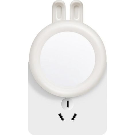Veilleuse Bb Prise Lectrique, Lot De 2 Lampe Lapin Mignon Avec Capteur De Crpuscule, Veilleuse Chambre De Maternit, Lumineuse Murale Petite Sur S (1/5)