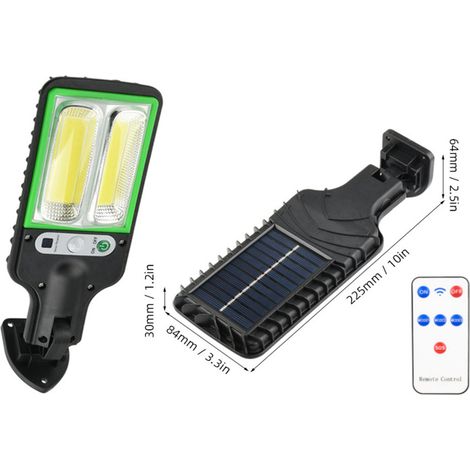 Lumière de jardin extérieure solaire maison extérieure étanche induction LED très brillante applique murale lumière blanche lumière de jardin (1/5)