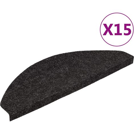 Maison Exclusive - Alfombrilla autoadhesiva de escalera 15 uds 65