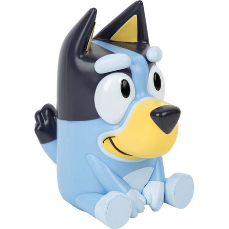 Paladone - Lámpara de figura 3D de Bluey con sonido, luz nocturna LED con licencia oficial, decoración de dormitorio para niños, niños pequeños, preescolar, funciona con pilas