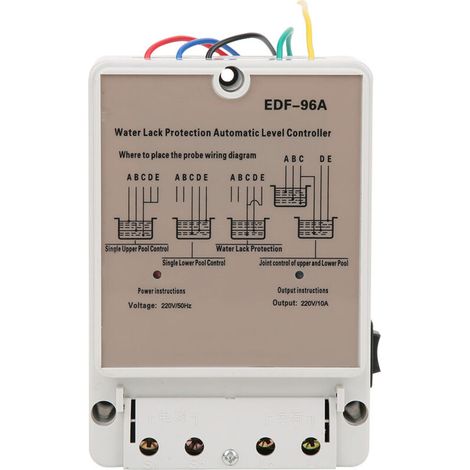 Contrôleur Automatique de Niveau d'Eau avec Sonde en Acier Inoxydable - 220V (1/5)
