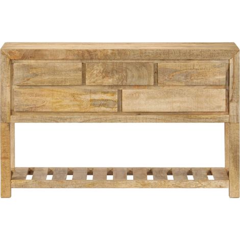 Maison Exclusive - Credenza 120x30x75 cm Legno Massello di Mango