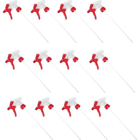 Garden Hose Nozzle 36Pcs Red Plastic Sprayer Nozzles Lightweight Portable for Garden Use