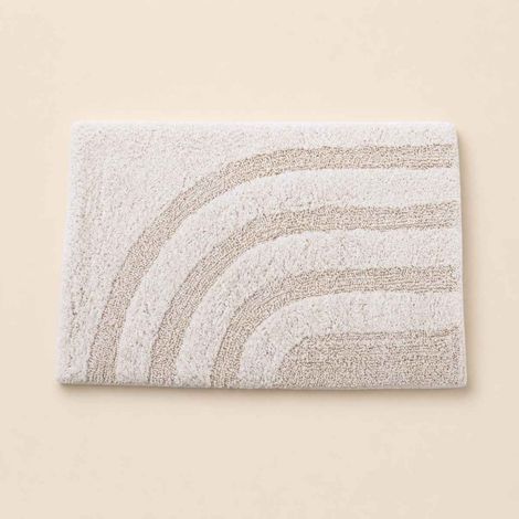 Tapis de bain en coton bouclette 50x80cm (1/5)