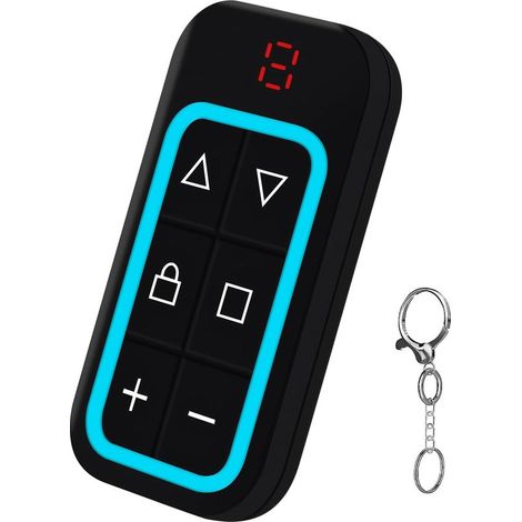 Telecommande Universelle Portail Telecommande Portail Universelle Bip Por-tail Univer-selle Rechargeable UCB-C Convient aux Interrupteurs de Porte de Garage et de Volet Roulant (1/5)