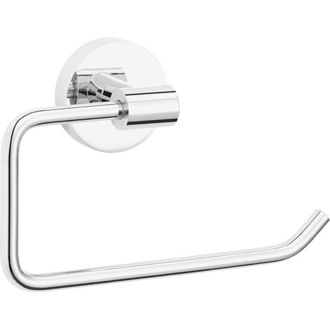 tesa Papierrollenhalter Exxcellent Metall, chrom, Soft Close-Funktion Toilettenpapierhalter (1/5)