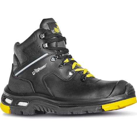 Scarpe di sicurezza alte RONAN S3 HI CI HRO SRC - Nero/Giallo 44