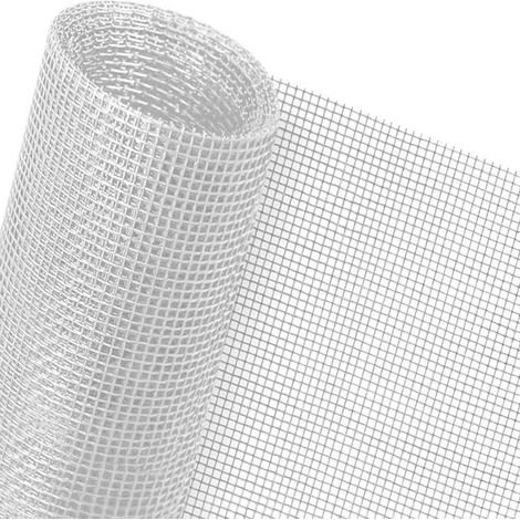 Moustiquaire Fenêtre - Fibre De Verre - 150 x 180 cm - Découpable - Universelle Pour Bois Acier Aluminium - 1 Pièce (1/5)