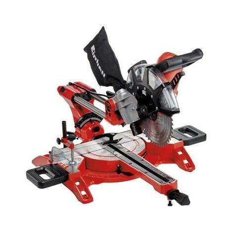 Troncatrice sega da banco 2100W lama Ø250 mm con base regolabile e lama inclinabile con laser TC-SM2534/1 Dual EINHELL