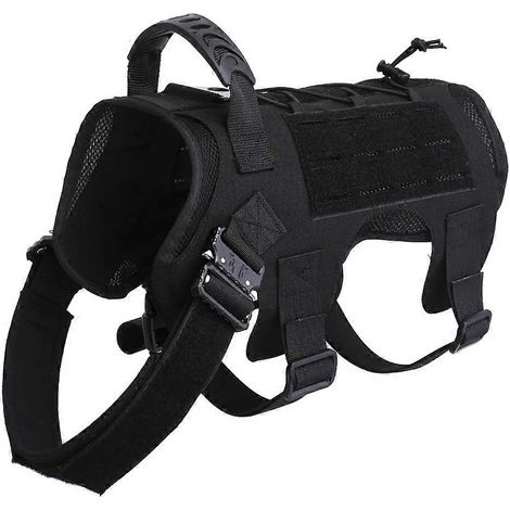 Vêtements de printemps et d'été pour chien : Gilet imperméable laser pour chien, respirant, universel, pour grands chiens, noir, taille M. Vêtements d'extérieur pour chiens de grande taille, respirant (1/5)