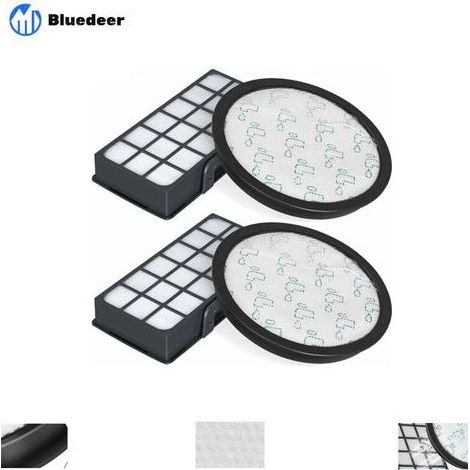 Lot de 2 Filtres HEPA pour Rowenta Silence Force Cyclonic 4AAAA RO7647EA RO7663EA RO7676EA RO7681EA (Modèle RO76xx) Aspirateurs, Filtre de Rechange Accessoires ZR903701 H246 Bluedeer Filtre pour aspir (1/5)