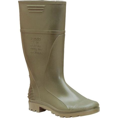 Bota agua t41 alta monocolor pvc ver p"agua