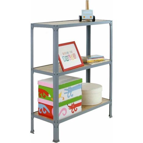 Simonhome Click Wood Mini 3/300 800 Gris/roble 900x800x300 (1/3)